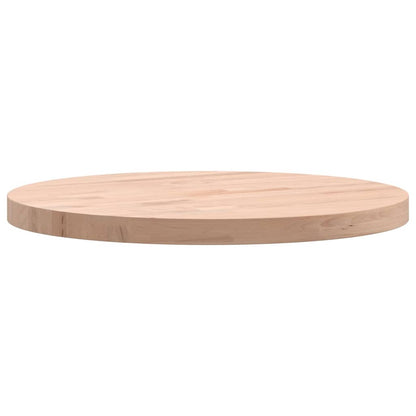vidaXL Table Top Ø40x2.5 cm Round Solid Wood Beech