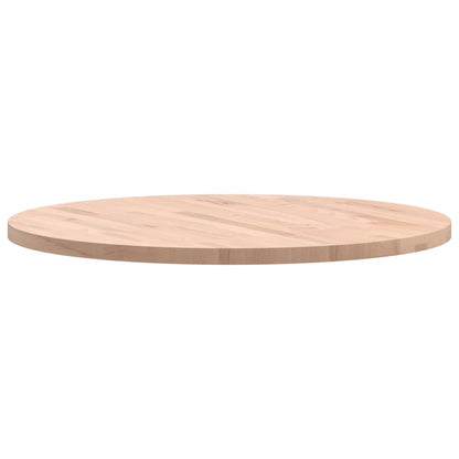 vidaXL Table Top Ø70x2.5 cm Round Solid Wood Beech