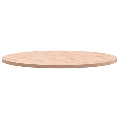 vidaXL Table Top Ø90x2.5 cm Round Solid Wood Beech