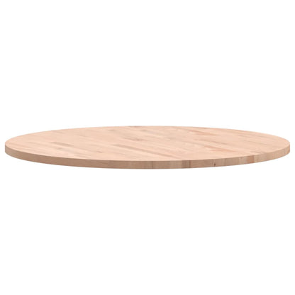 vidaXL Table Top Ø90x2.5 cm Round Solid Wood Beech