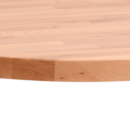 vidaXL Table Top Ø40x1.5 cm Round Solid Wood Beech