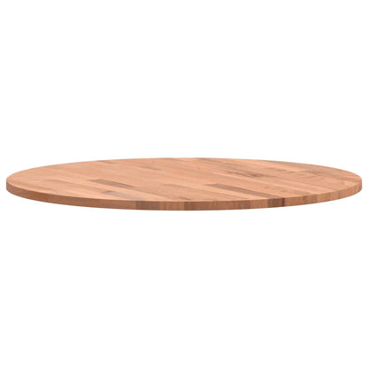 vidaXL Table Top Ø60x1.5 cm Round Solid Wood Beech