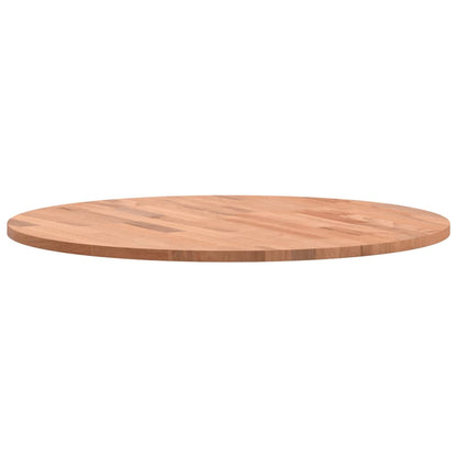 vidaXL Table Top Ø60x1.5 cm Round Solid Wood Beech