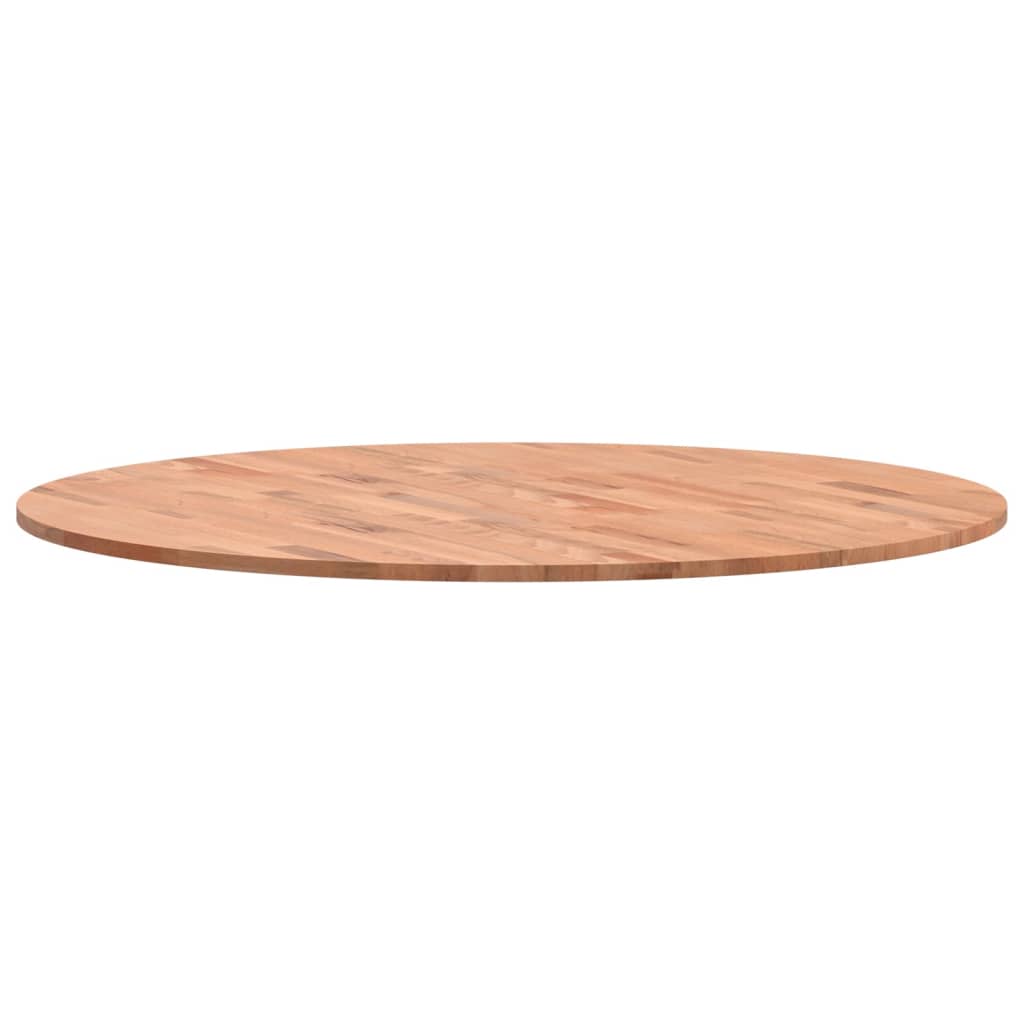 vidaXL Table Top Ø90x1.5 cm Round Solid Wood Beech
