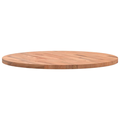 vidaXL Table Top Ø70x2.5 cm Round Solid Wood Beech