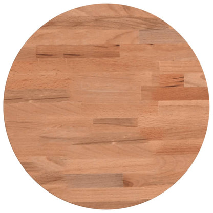 vidaXL Table Top Ø30x4 cm Round Solid Wood Beech