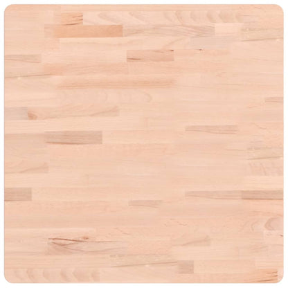 vidaXL Table Top 60x60x1.5 cm Square Solid Wood Beech