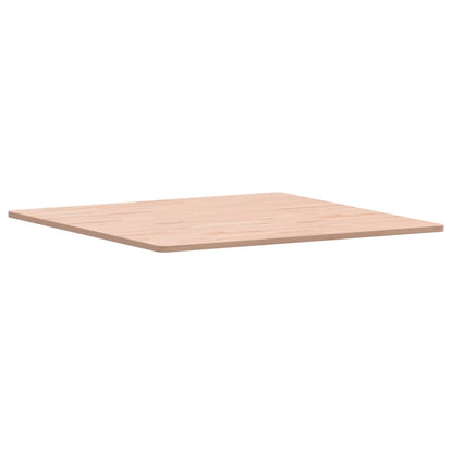 vidaXL Table Top 80x80x1.5 cm Square Solid Wood Beech