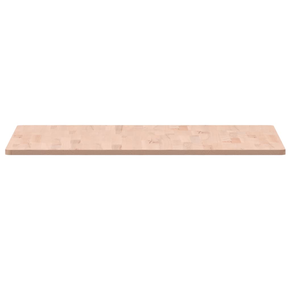 vidaXL Table Top 80x80x1.5 cm Square Solid Wood Beech