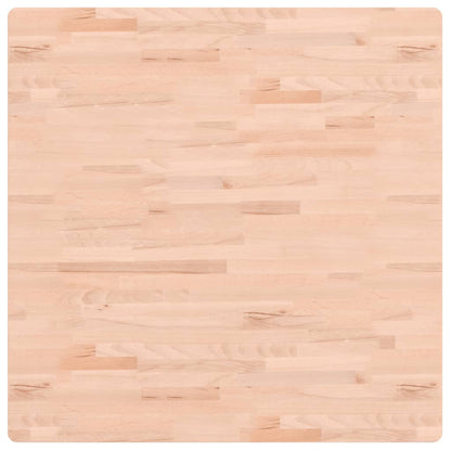 vidaXL Table Top 90x90x1.5 cm Square Solid Wood Beech