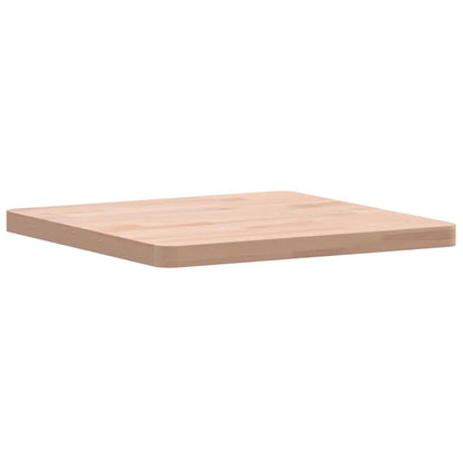 vidaXL Table Top 40x40x2.5 cm Square Solid Wood Beech