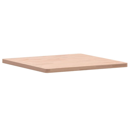 vidaXL Table Top 60x60x2.5 cm Square Solid Wood Beech