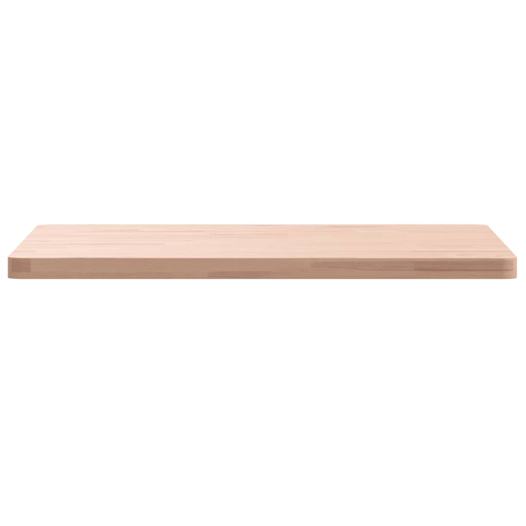 vidaXL Table Top 60x60x2.5 cm Square Solid Wood Beech