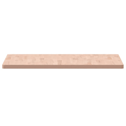 vidaXL Table Top 80x80x2.5 cm Square Solid Wood Beech