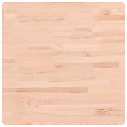 vidaXL Table Top 60x60x4 cm Square Solid Wood Beech