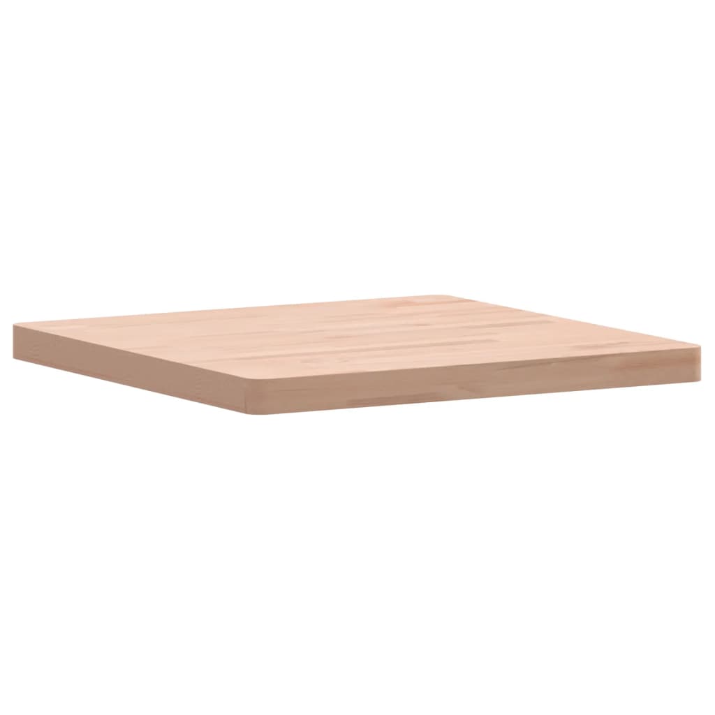 vidaXL Table Top 60x60x4 cm Square Solid Wood Beech