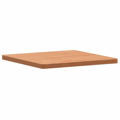 vidaXL Table Top 50x50x2.5 cm Square Solid Wood Beech
