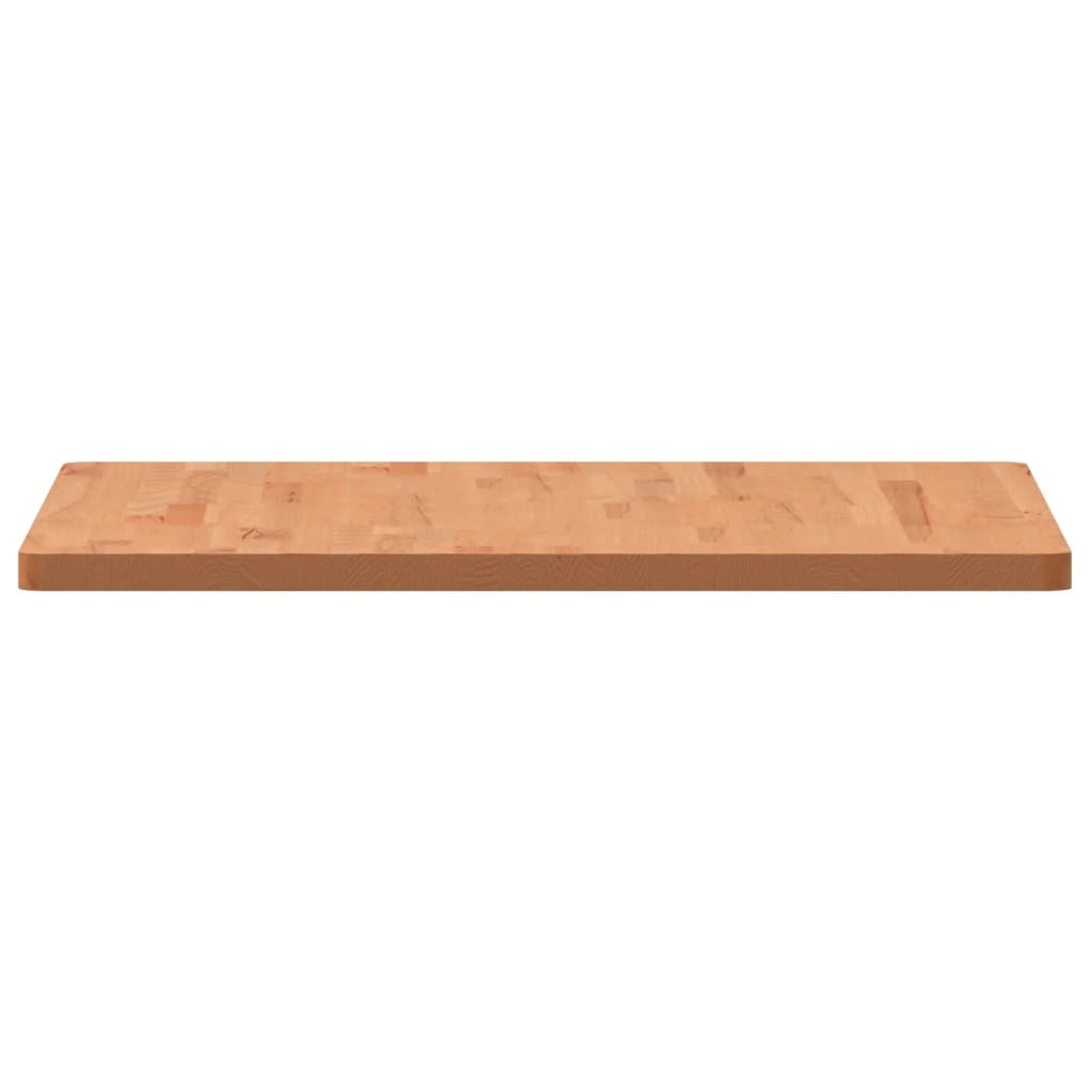 vidaXL Table Top 70x70x2.5 cm Square Solid Wood Beech
