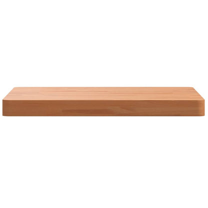 vidaXL Table Top 50x50x4 cm Square Solid Wood Beech