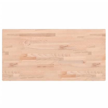 vidaXL Bathroom Countertop 80x40x1.5 cm Solid Wood Beech