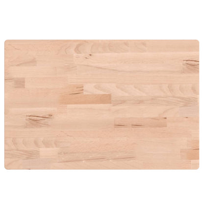 vidaXL Bathroom Countertop 60x40x1.5 cm Solid Wood Beech