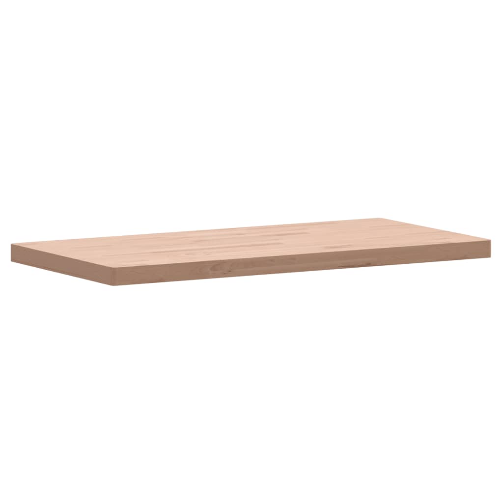 vidaXL Bathroom Countertop 100x50x4 cm Solid Wood Beech