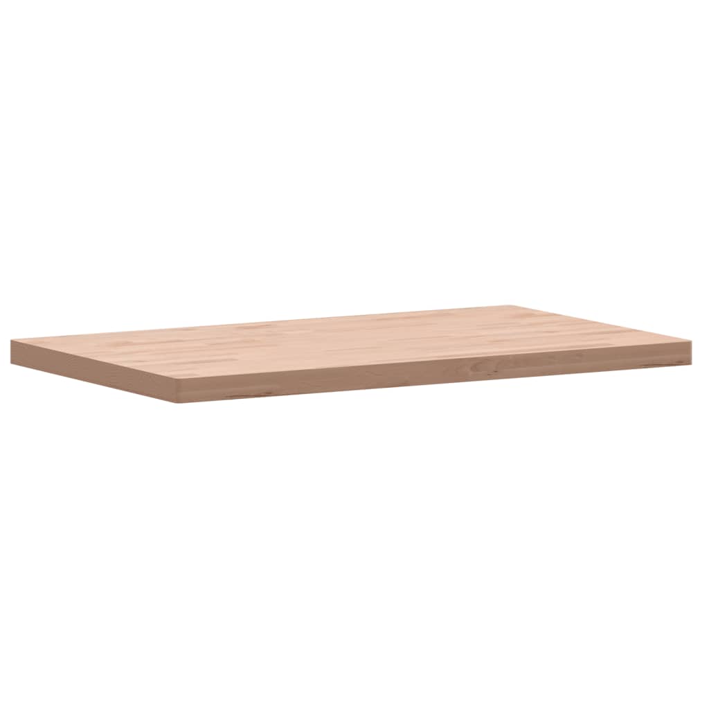 vidaXL Bathroom Countertop 100x60x4 cm Solid Wood Beech