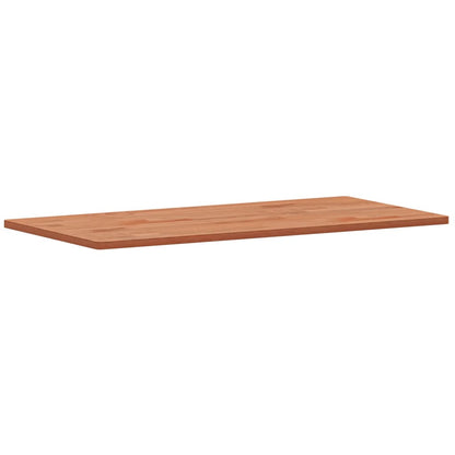 vidaXL Bathroom Countertop 100x50x1.5 cm Solid Wood Beech