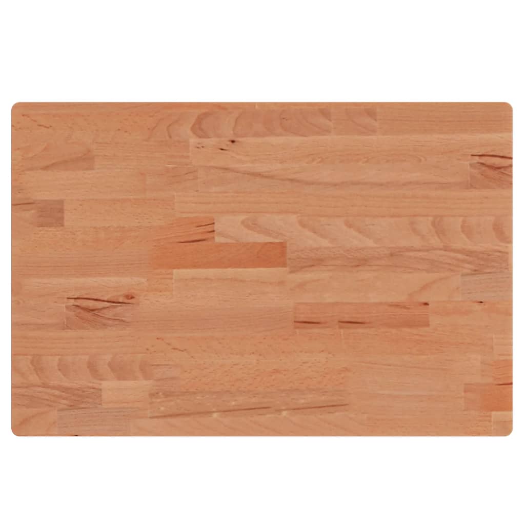 vidaXL Bathroom Countertop 60x40x1,5 cm Solid Wood Beech