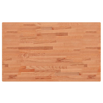 vidaXL Bathroom Countertop 100x60x1.5 cm Solid Wood Beech