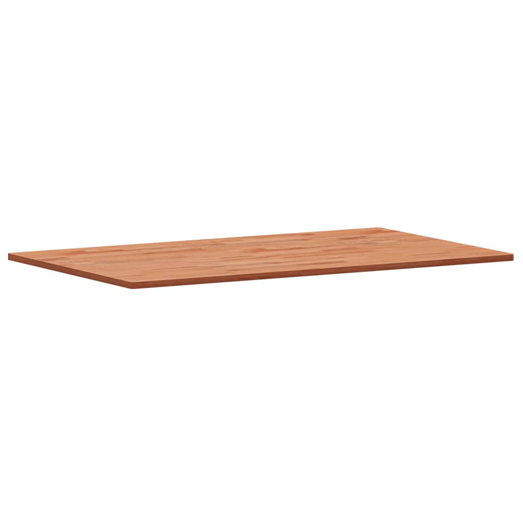 vidaXL Bathroom Countertop 100x60x1.5 cm Solid Wood Beech