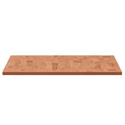 vidaXL Bathroom Countertop 100x60x1.5 cm Solid Wood Beech
