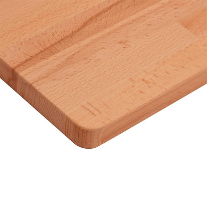 vidaXL Bathroom Countertop 100x60x1.5 cm Solid Wood Beech