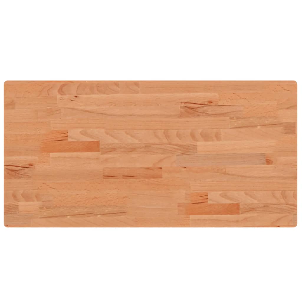 vidaXL Bathroom Countertop 80x40x2.5 cm Solid Wood Beech