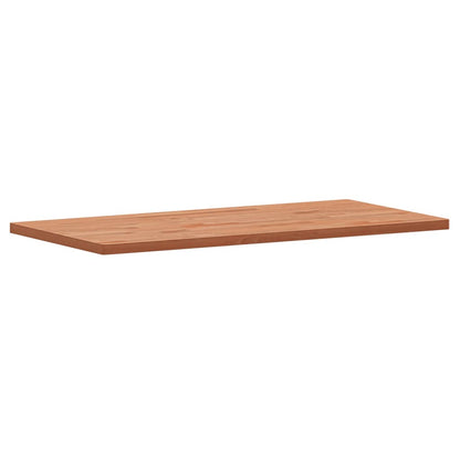 vidaXL Bathroom Countertop 100x50x2.5 cm Solid Wood Beech