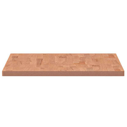 vidaXL Bathroom Countertop 100x60x2.5 cm Solid Wood Beech