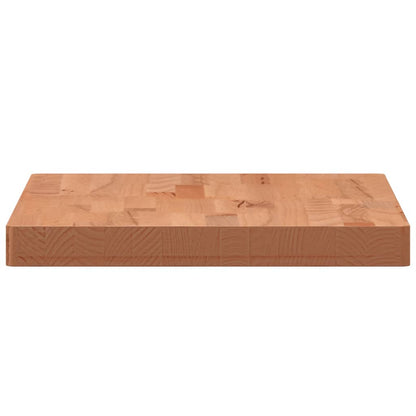 vidaXL Bathroom Countertop 80x40x4 cm Solid Wood Beech