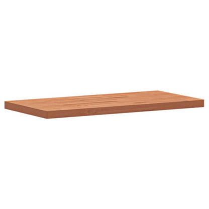 vidaXL Bathroom Countertop 100x50x4 cm Solid Wood Beech