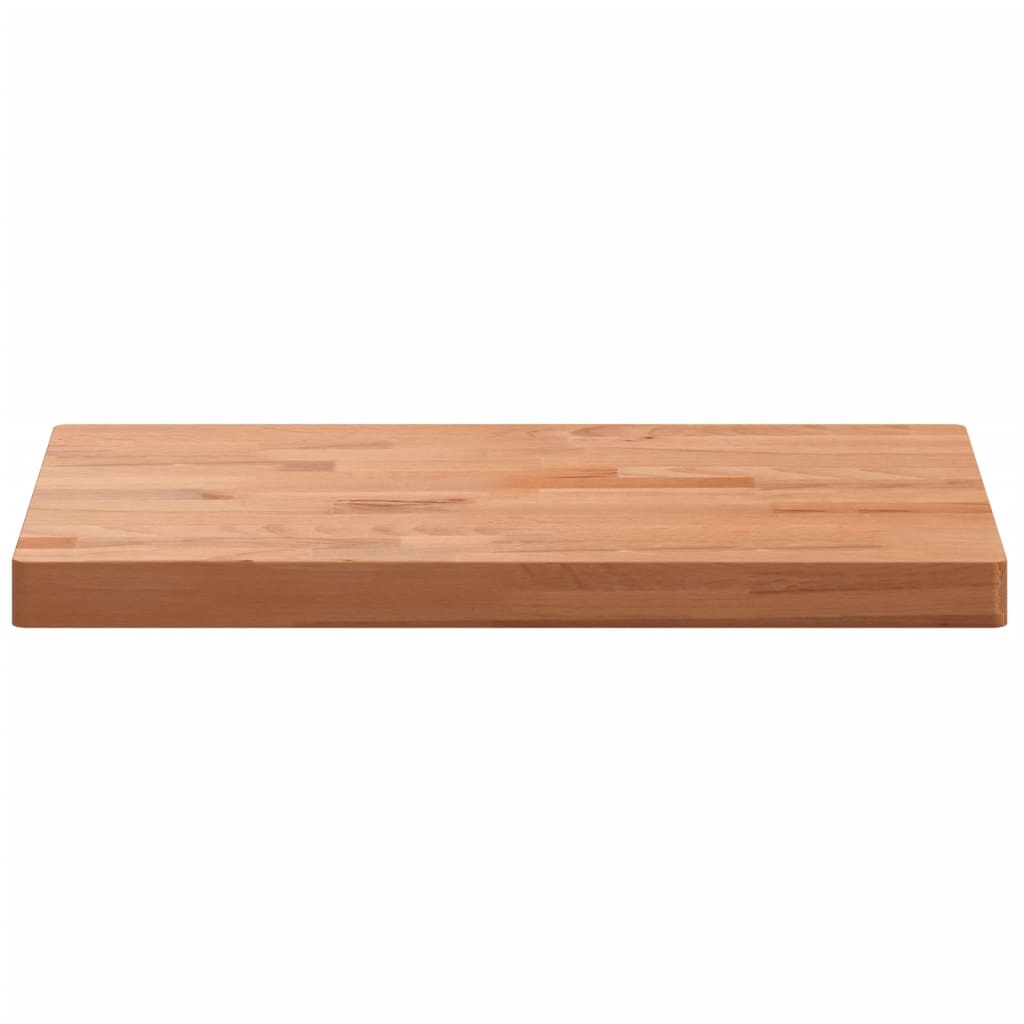 vidaXL Bathroom Countertop 60x40x4 cm Solid Wood Beech