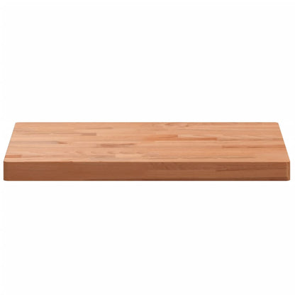 vidaXL Bathroom Countertop 60x40x4 cm Solid Wood Beech