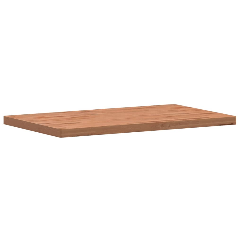 vidaXL Bathroom Countertop 100x60x4 cm Solid Wood Beech