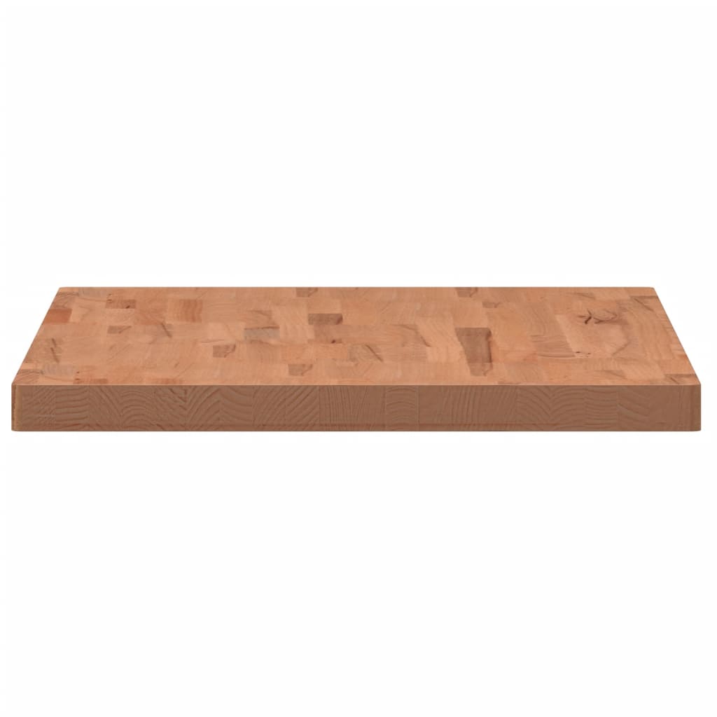 vidaXL Bathroom Countertop 100x60x4 cm Solid Wood Beech