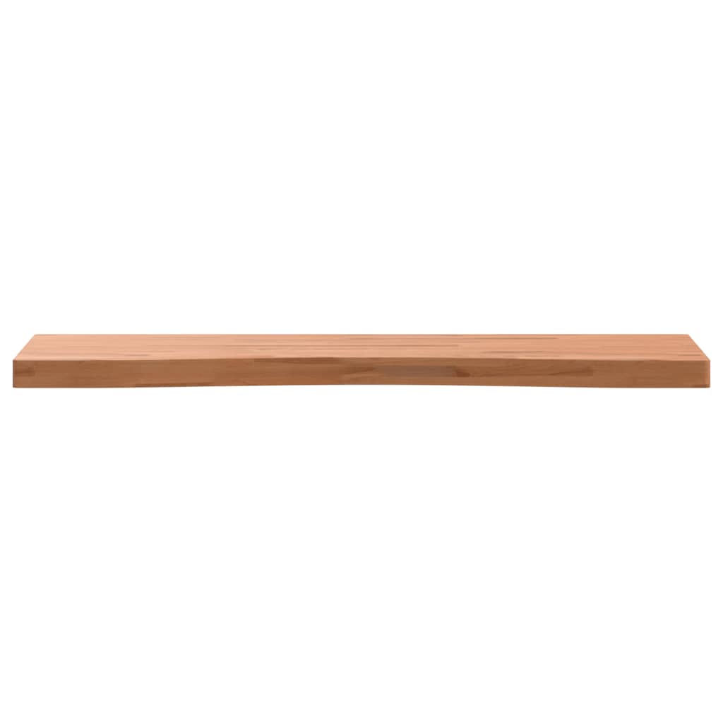 vidaXL Desk Top 100x(45-50)x4 cm Solid Wood Beech