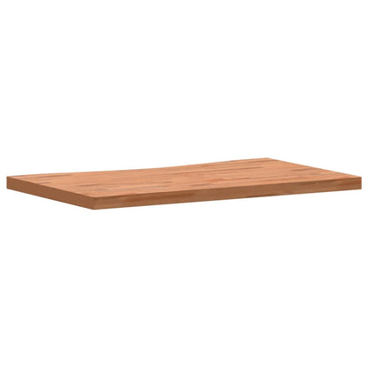 vidaXL Desk Top 100x(55-60)x4 cm Solid Wood Beech