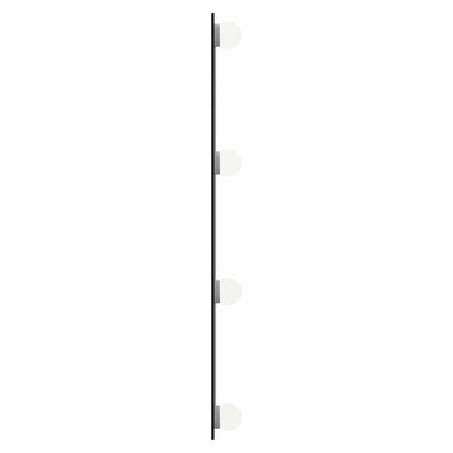 vidaXL Wall Mirror with LED Lights 30x60 cm Glass Rectangle