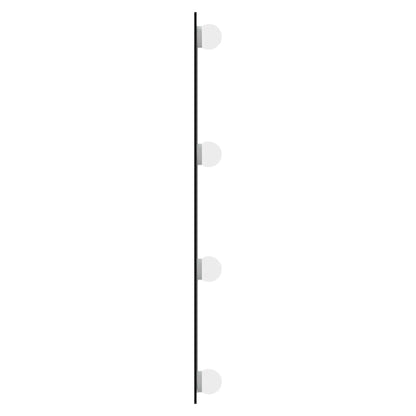 vidaXL Wall Mirror with LED Lights 40x60 cm Glass Rectangle