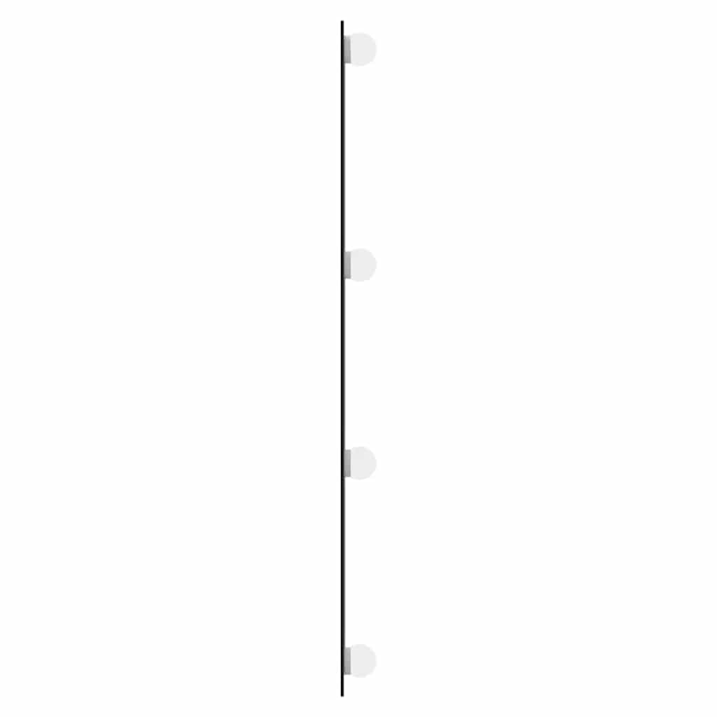 vidaXL Wall Mirror with LED Lights 40x80 cm Glass Rectangle