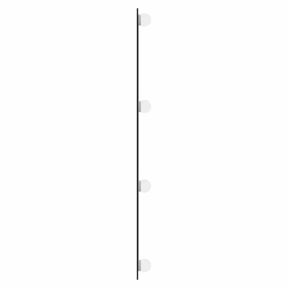 vidaXL Wall Mirror with LED Lights 40x80 cm Glass Rectangle