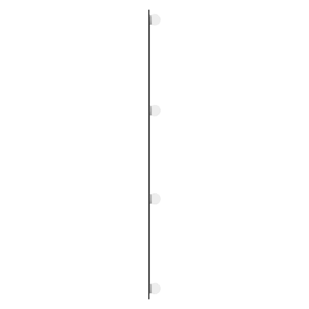 vidaXL Wall Mirror with LED Lights 40x100 cm Glass Rectangle