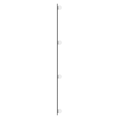 vidaXL Wall Mirror with LED Lights 40x100 cm Glass Rectangle